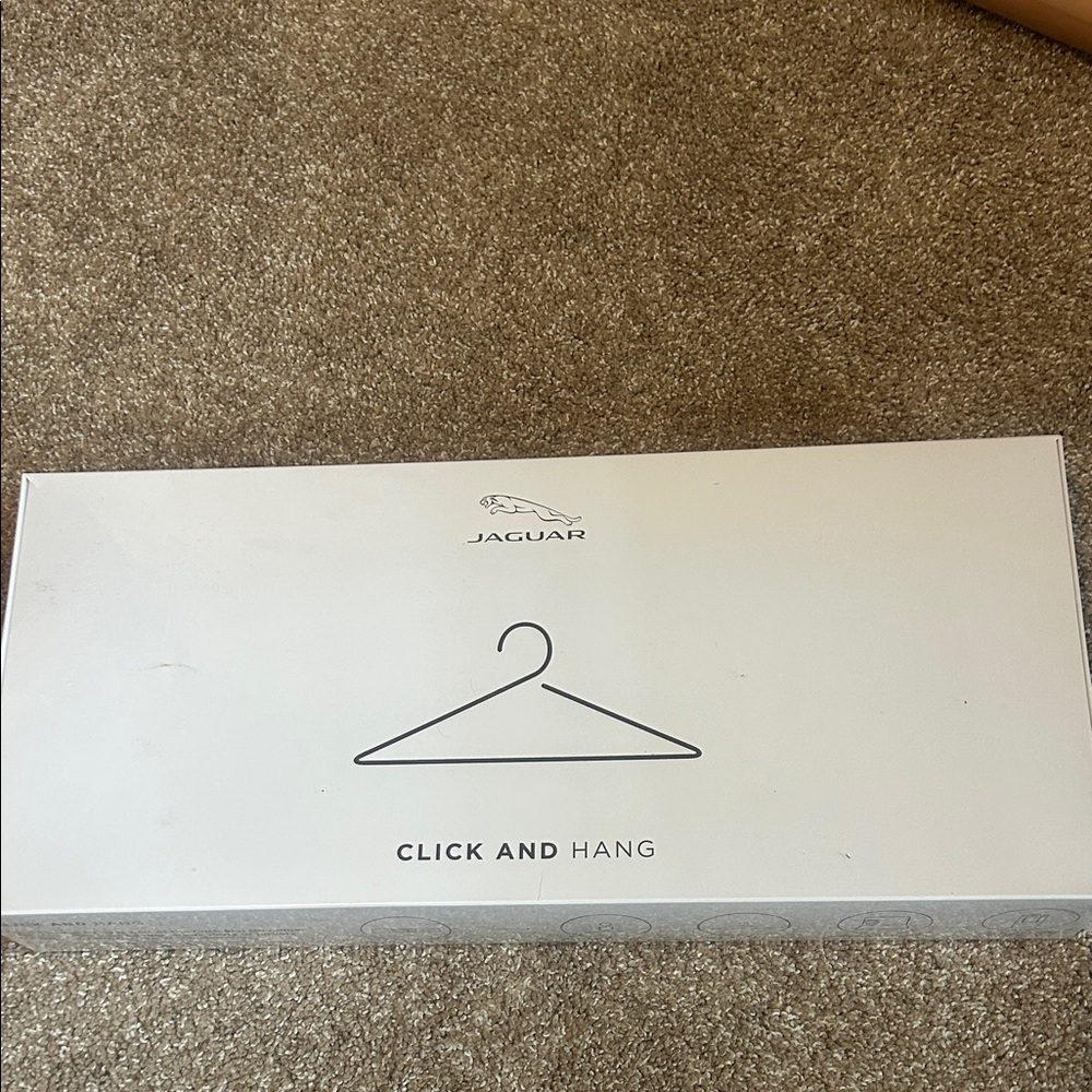 Jaguar OEM Click & Hang – Coat Hanger Attachment (Brand New in Box)